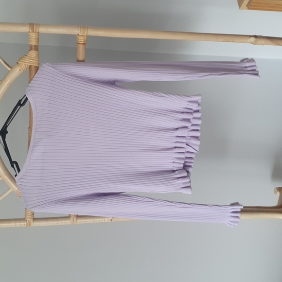 H&M lilac Cardi/Top - Picture 3 of 4